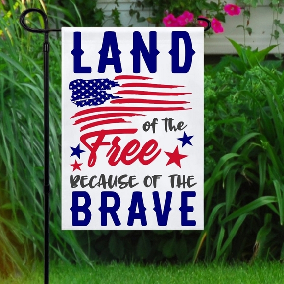 Hand Crafted Other - Yard Garden Flags 4th of July Independence Day NWT - CHOOSE 1